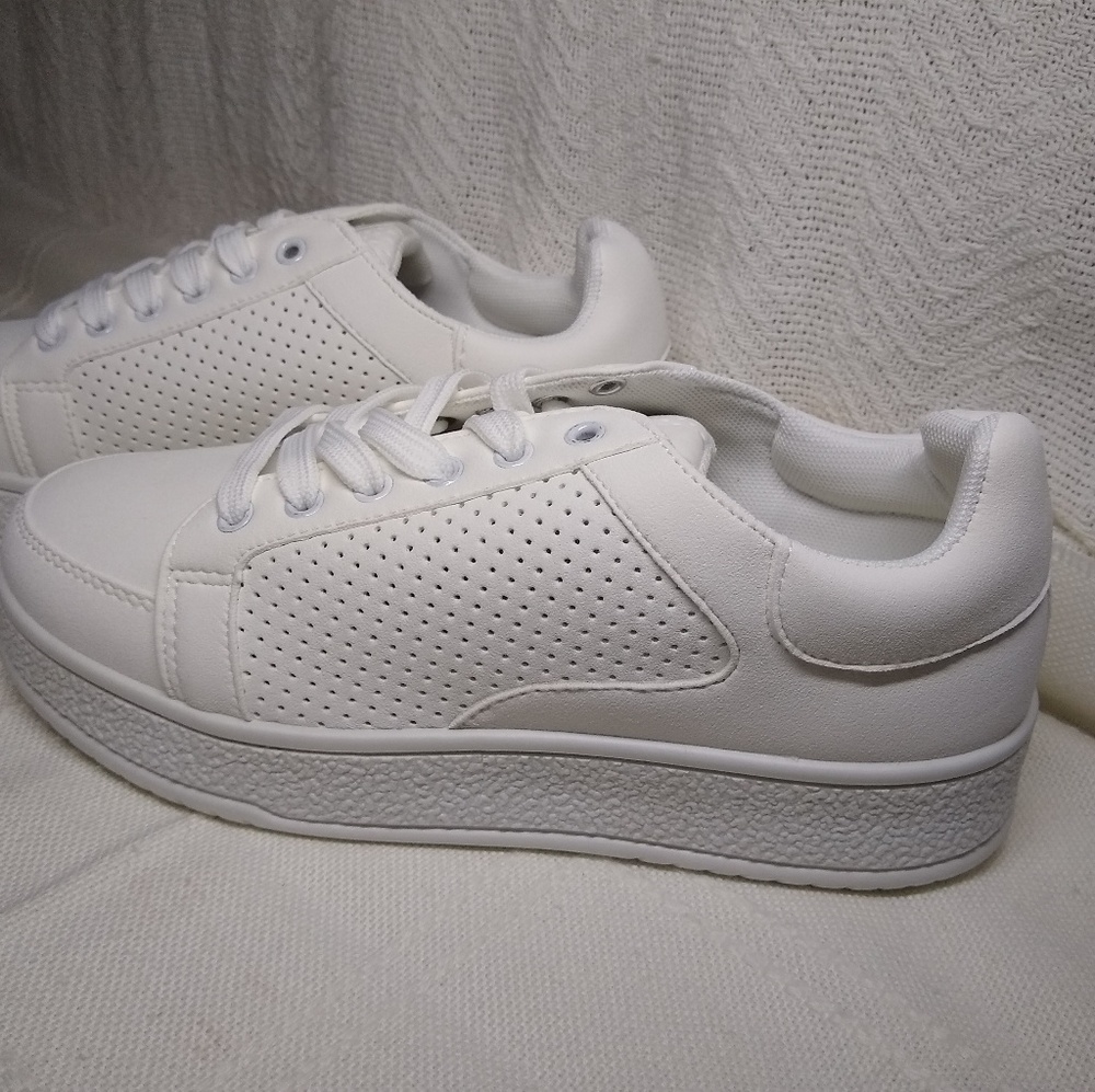 NWT London Rag Rachel White Comfort Shoes W8